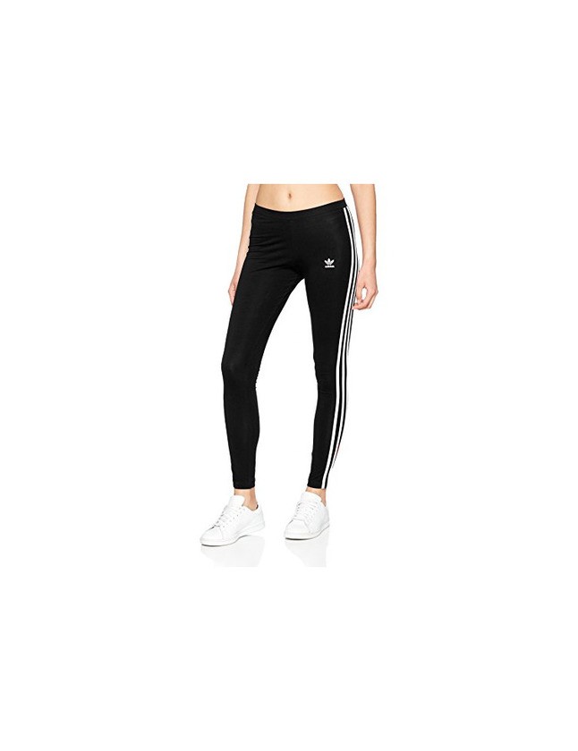Social adidas 3 STR Tights, Mujer, Negro