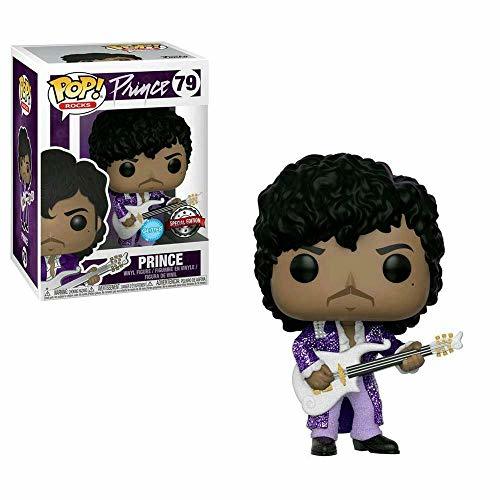 Juegos Funko Pop! Edición Especial de Diamante Prince Purple Rain 79 Figura Exclusiva