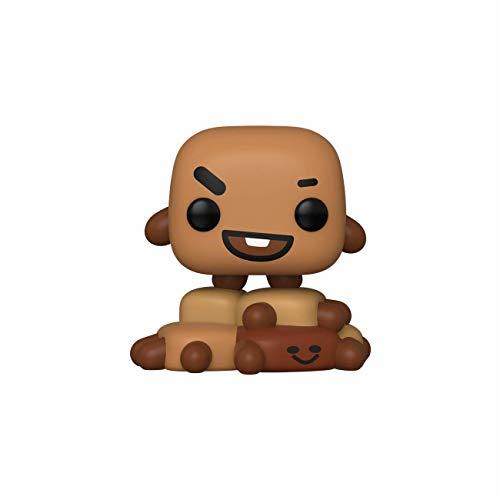 Social Funko Pop Vinil Animation: BT21-Shooky BT21 Shooky Figura Coleccionable, Multicolor
