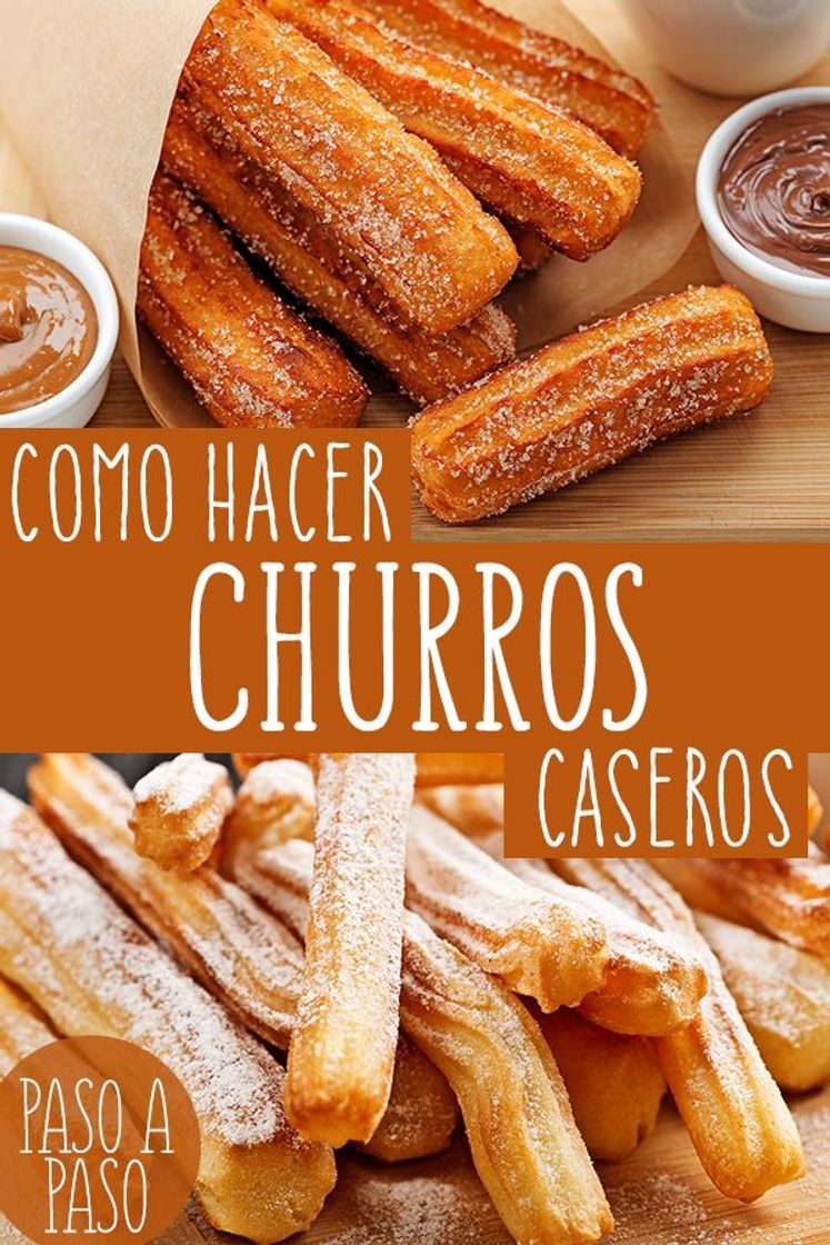 Moda Churros Receta. Como hacer al estilo Cubano Casero