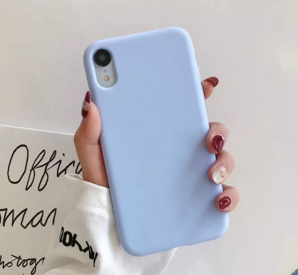 Producto  capa iphone azul