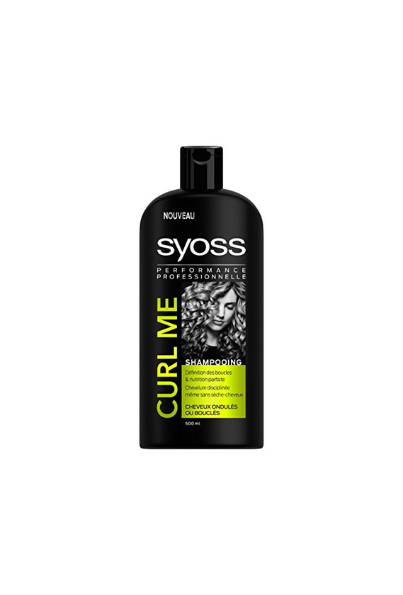 Belleza Syoss Champú Curl Me frasco de 500 ml