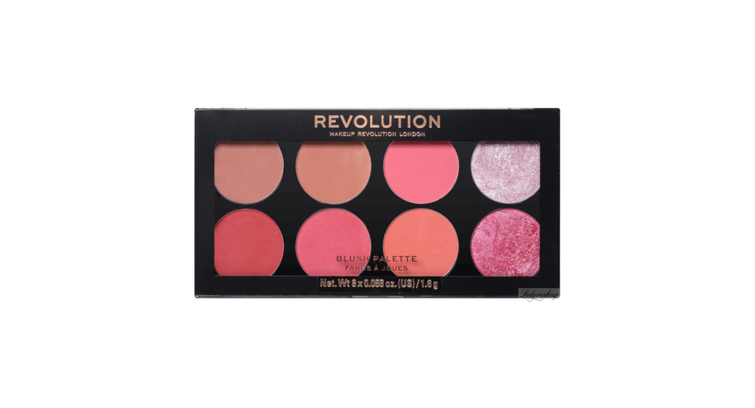 Producto Makeup revolution blush palette