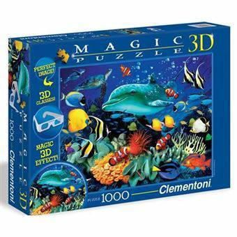 Dolphin Reef Magic 3D Puzzle 1000 pcs