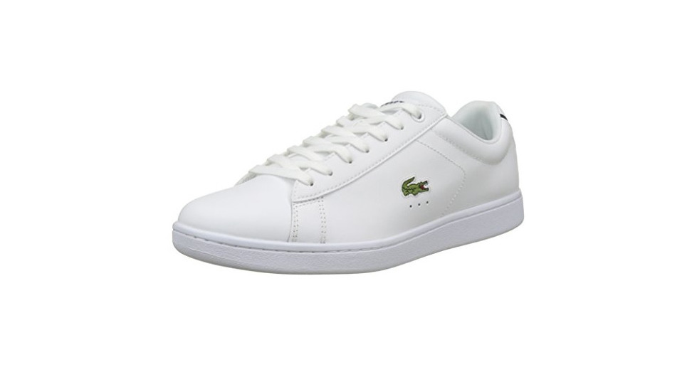 Social Lacoste Carnaby EVO BL 1 SPM, Zapatillas para Hombre, Blanco