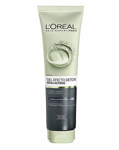 Producto L'Oreal Paris Dermo Expertise Gel Limpiador Efecto Detox Arcillas Puras Negra