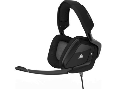 Fashion Auscultadores Gaming CORSAIR Void Pro RGB (Com fio - Preto)