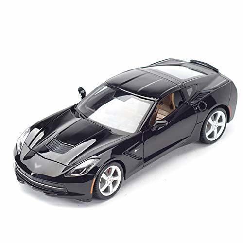 Lugar JJJJD Corvette C7 Model Car Scale 1:18 Die Cast Aleación De Simulación