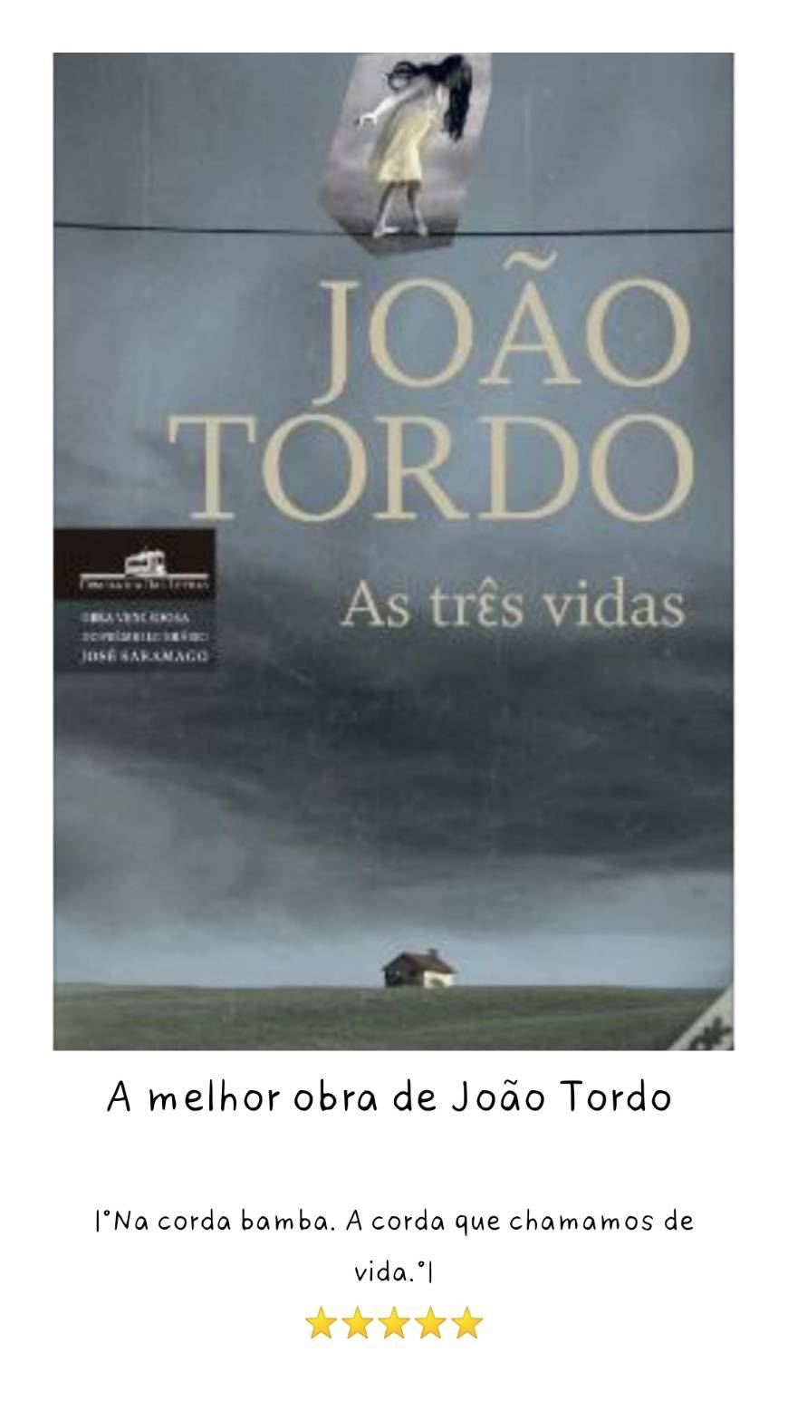 Book As Três Vidas