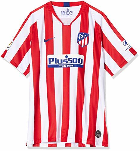 Social Nike Atlético de Madrid 2019/2020 Camiseta, Hombre, Rojo/Blanco