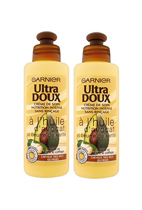 Social Garnier Ultra Suave - Crema reparadora sin aclarado