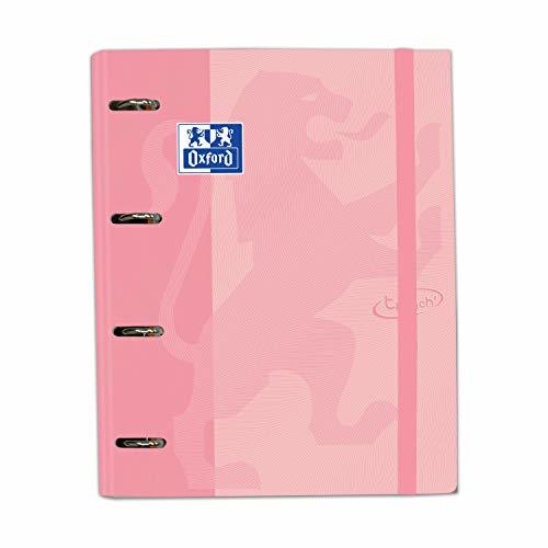 Social Carpeta con recambio Europeanbinder A4+ Oxford Touch color Flamingo Pastel