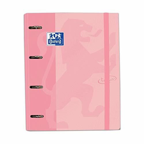 Carpeta con recambio Europeanbinder A4+ Oxford Touch color Flamingo Pastel