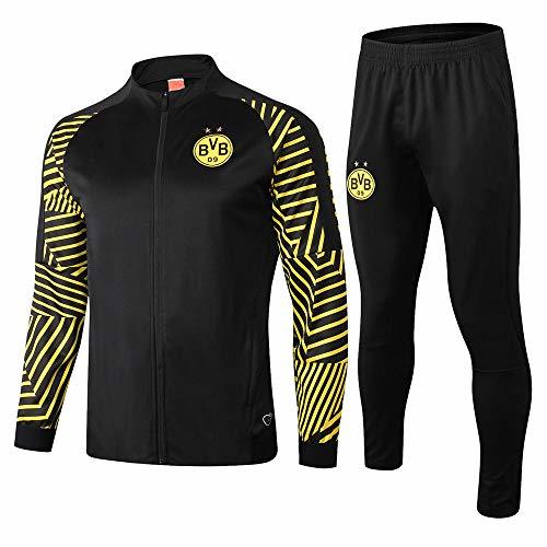 Moda Manga Larga y Pantalones de los Hombres Ropa de fútbol Club Competición