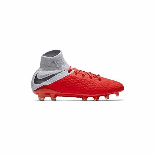 Place Nike Hypervenom 3 Pro DF FG, Zapatillas de Fútbol para Hombre, Rojo