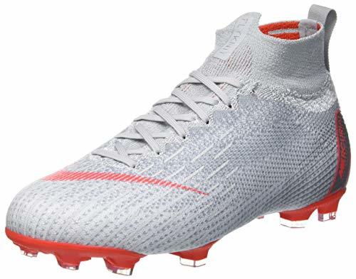 Producto Nike Jr Superfly 6 Elite FG, Zapatillas de Fútbol Unisex Niños, Gris