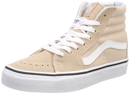 Lugares Vans Sk8-hi, Zapatillas Altas para Mujer, Beige