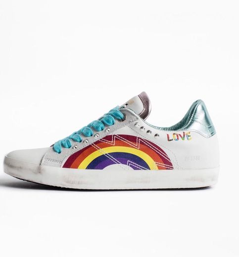 Zadig & Voltaire David Rainbow sneakers 