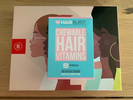 Hairbust chewable hair vitamins