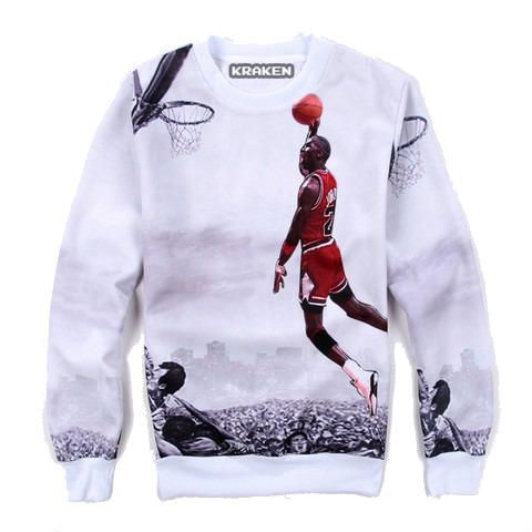 ARTIST - Sudadera con impresión Supreme Michael Jordan 23