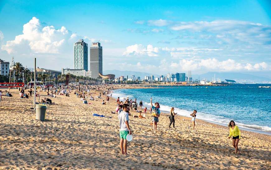 Lugar Playa de la Barceloneta