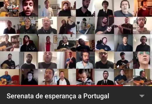 Serenata de esperança a Portugal - YouTube