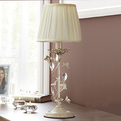 Place ENDON CREAM/GOLD TABLE LAMP WITH FLORAL DETAILS WITH CRYSTALS & PEARLS