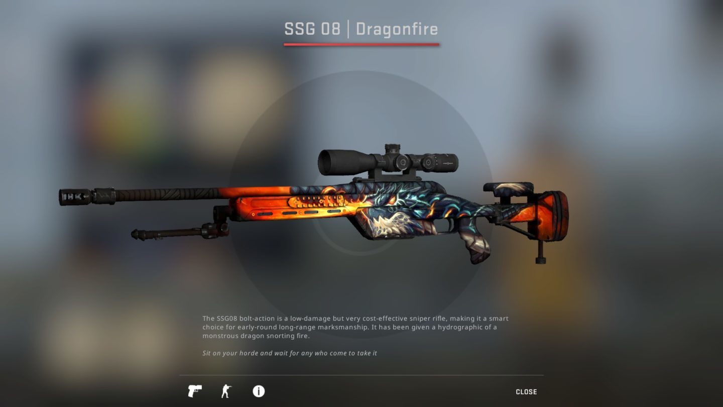 Fashion SSG 08 Dragonfire