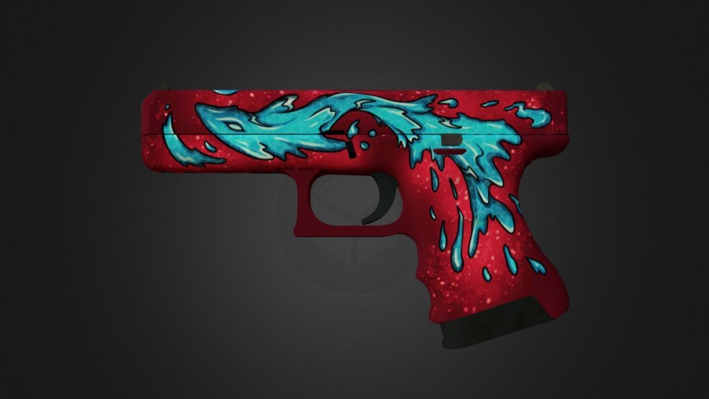 Fashion Glock-18 water Elemental