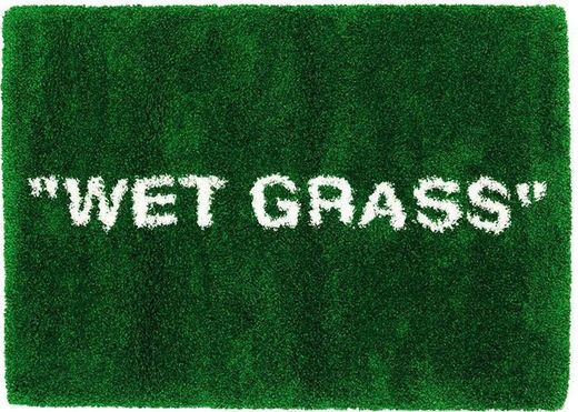 Virgil Abloh x IKEA MARKERAD "WET GRASS" Rug 195x132 CM ...