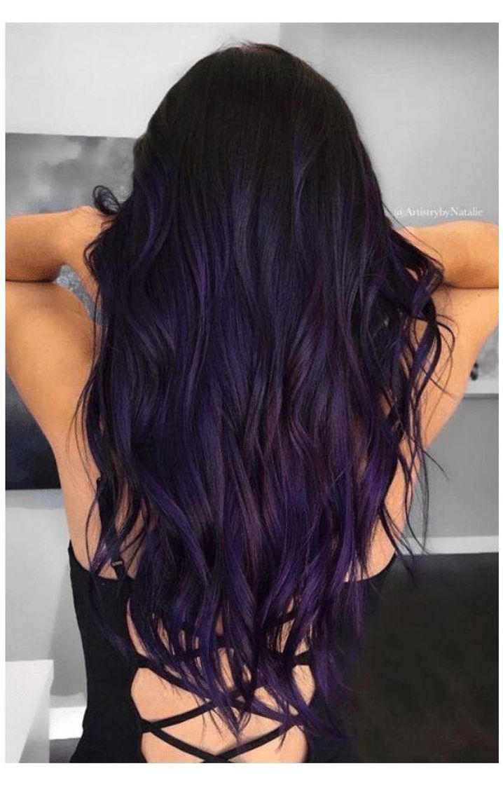 Moda Purple hair