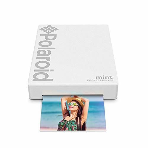 Polaroid Mint Impresora de bolsillo con Tecnología Zink Zero Ink papel adhesivo