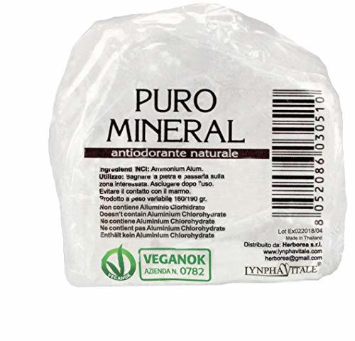 Social Desodorante de Alumbre de Amonio Natural en Piedra en Bruto - 160/190