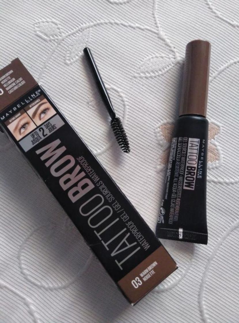 Social Tinte para Cejas Castañas Brow Tattoo Gel, de Maybelline