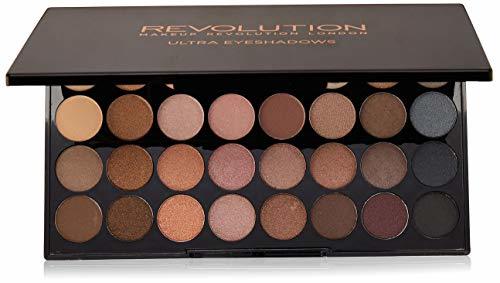 Belleza Makeup Revolution Ultra Eyeshadow Palette Flawless Matte Paleta 32 matowych cieni do