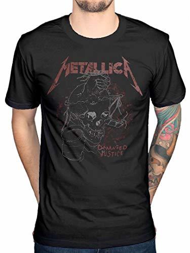 Fashion Offiziell Metallica Damaged Justice T-Shirt