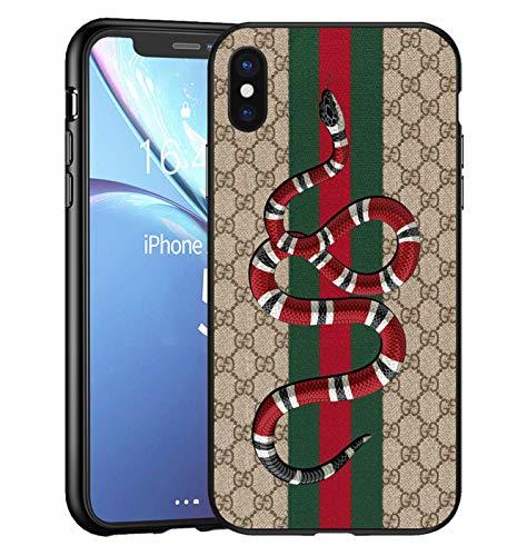 Electronic Toxdi GG Logo iPhone XS MAX Funda, Carcasa Silicona Protector Anti-Choque Ultra-Delgado