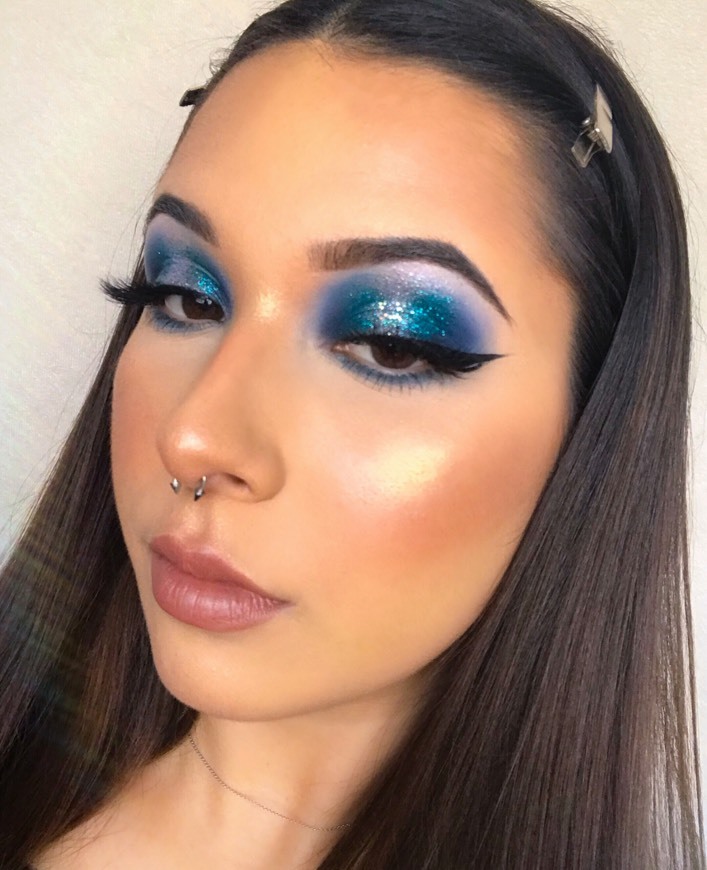 Fashion Teal halo eye🌊✨