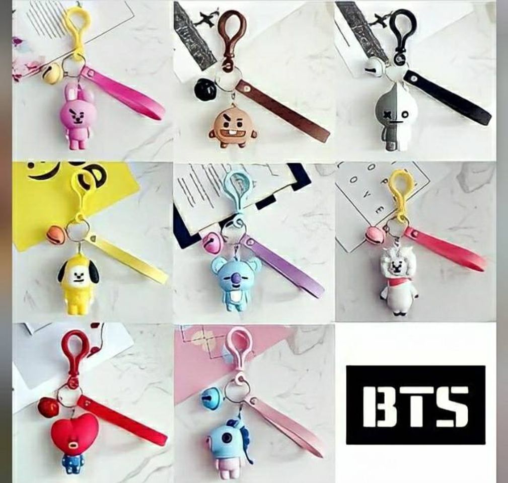 Moda Chaveiro BT21 