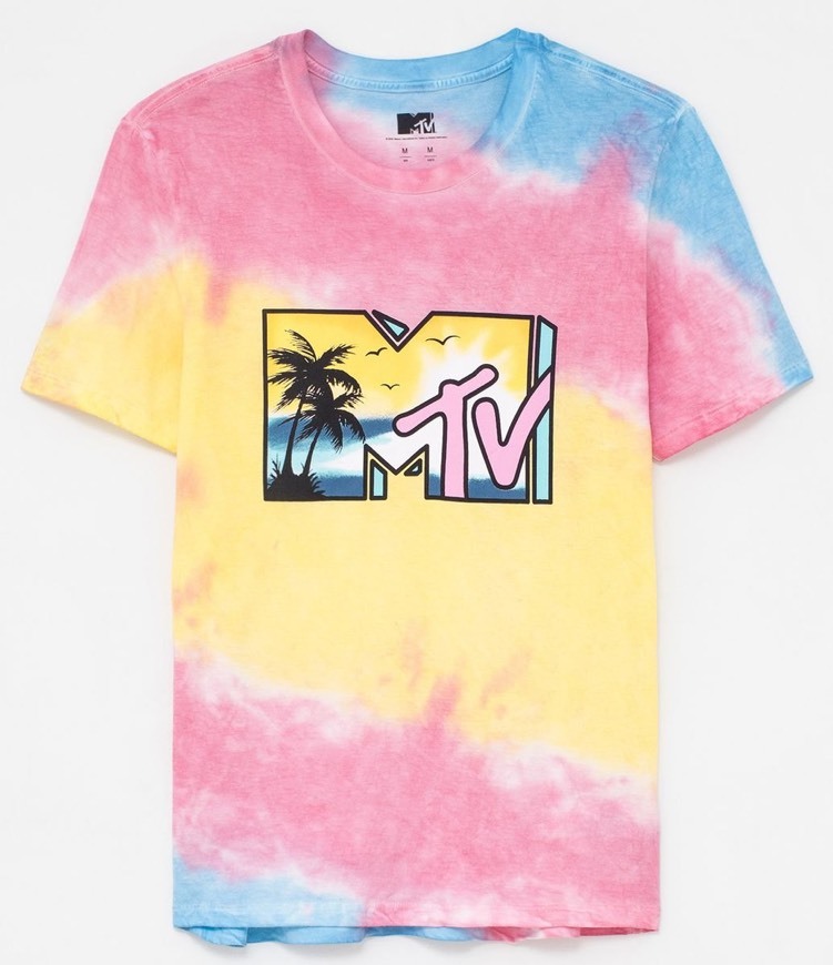 Productos Camiseta Manga Curta com Estampa MTV