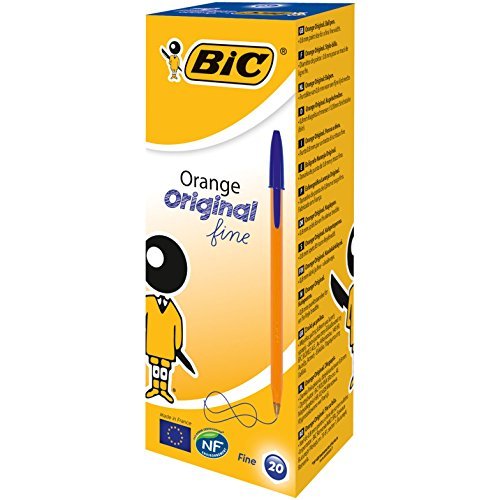 Social BIC Orange Original Fine bolígrafos punta fina