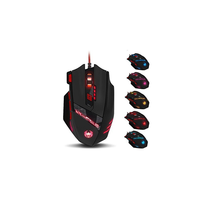 Social Zelotes 9200 DPI Ratón Gaming 