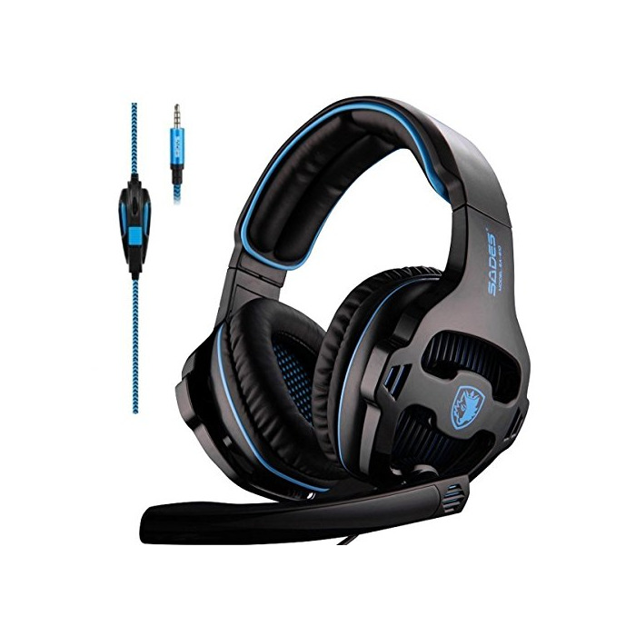 Social [2016 SADES SA810 Gaming Headset Nuevo lanzado Multi-Plataforma Nuevo Xbox One Juego