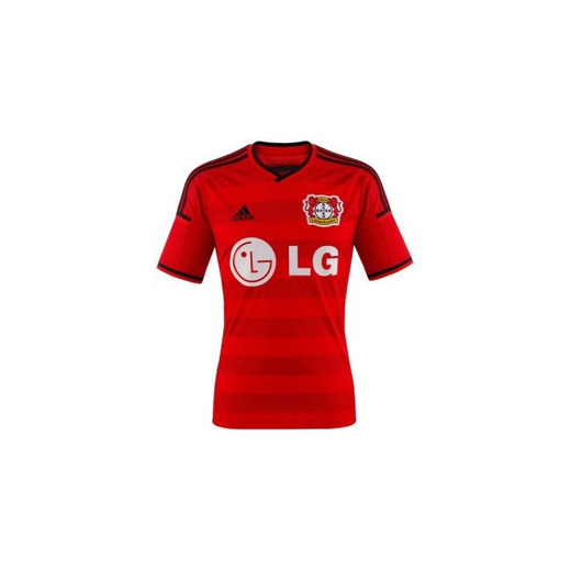 adidas - Camiseta, diseño de Bayer 04 Leverkusen Scarlet/Black/Red Talla