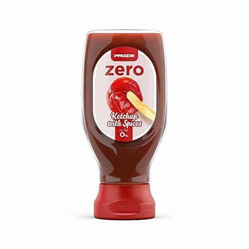 Prozis Zero Ketchup With Spices 290 g Salsa Saludable y Adecuada para