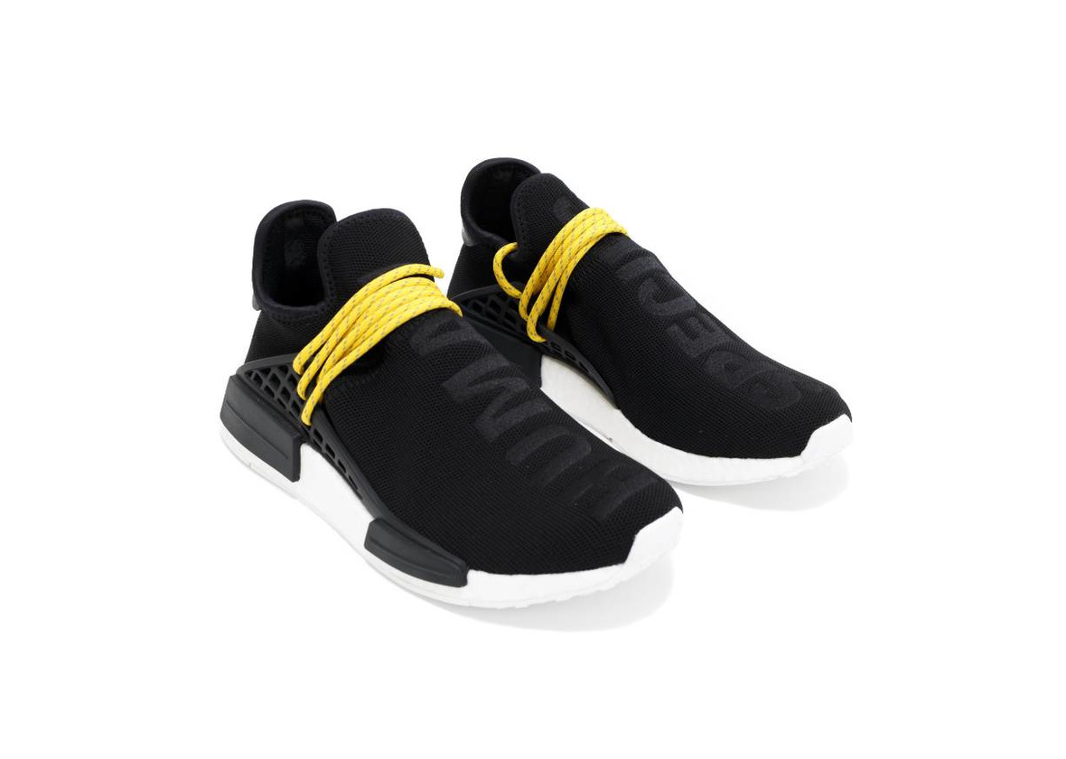adidas human race black