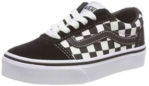 Vans Ward Suede/Canvas, Zapatillas Unisex Niños, Negro