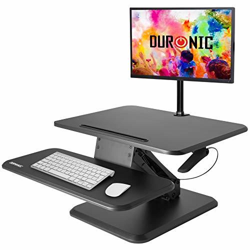 Duronic DM05D12 Estación de Trabajo para Monitor con Altura Ajustable de 12