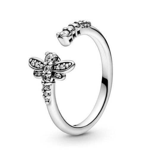 Anel Aberto Sparkling Dragonfly