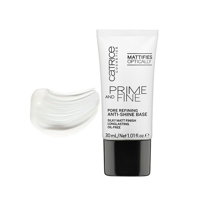 Catrice Prime and Fine Anti-Shine
base para refinar os poros